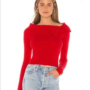 Privacy Please Red Sweater